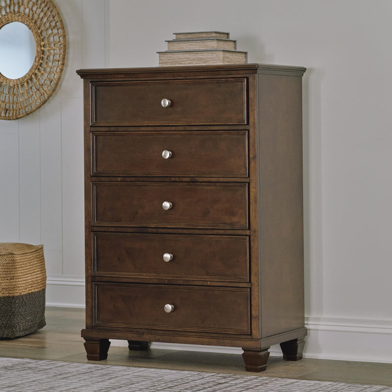 Danabrin Brown Set of 2 Chests - B685B28