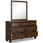 Danabrin Brown Youth Panel Bedroom Set - Lara FurnitureYouth Bedroom Set
