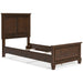 Danabrin Brown Youth Panel Bedroom Set - Gate FurnitureYouth Bedroom Set