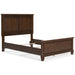 Danabrin Brown Youth Panel Bedroom Set - Gate FurnitureYouth Bedroom Set