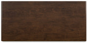 Danabrin King Panel Bed with Mirrored Dresser, Chest and 2 Nightstands in Brown - PKG015183