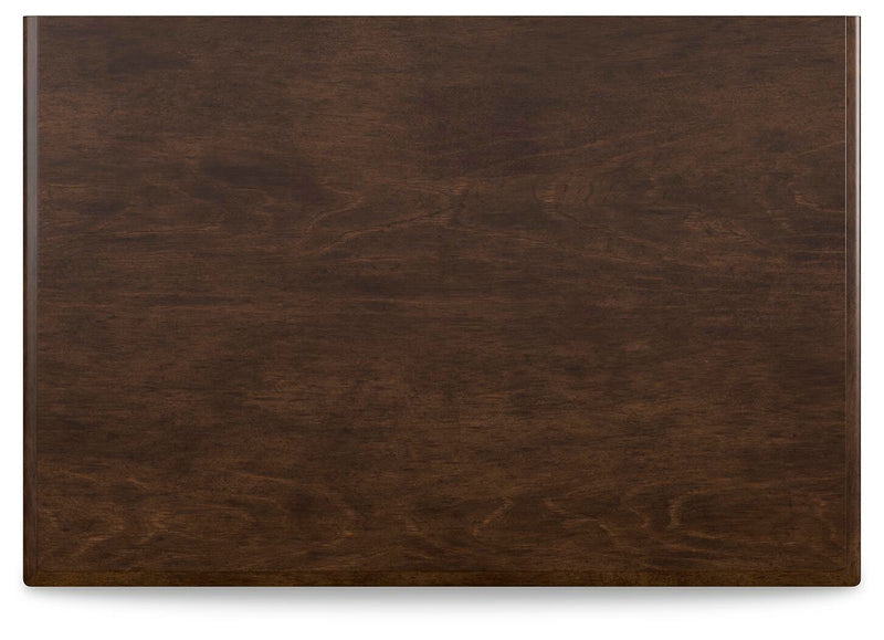 Danabrin King Panel Storage Bed, Dresser and Nightstand in Brown - PKG023945