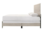 Dania - Cream Panel Full Bed - B378-F-Bed