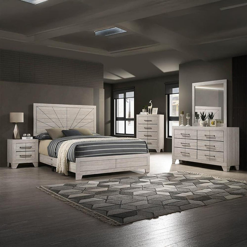 Dania - Twin Bed, Dresser, Mirror - B378-TDM