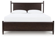 Dantenton Merlot King Panel Bed - B611B6