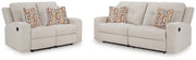 Danum Sofa and Loveseat in Stone from Ashley - Lara Furniture