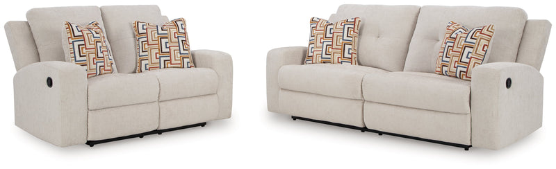 Danum Sofa and Loveseat in Stone from Ashley - Lara Furniture