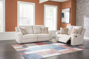 Danum Sofa and Loveseat in Stone from Ashley - Lara Furniture