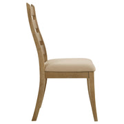 Danvers Wood Dining Side Chair Brown Oak (Set of 2) - 109152