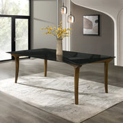 Danzel Dining Table w/Glasss Top - DN06150