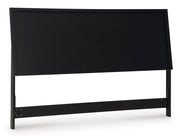 Danziar Black Panel Bedroom Set from Ashley - Lara Furniture