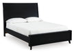Danziar Black Panel Bedroom Set - Gate FurnitureBedroom Set