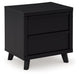 Danziar Black Slat Bedroom Set - Gate FurnitureBedroom Set