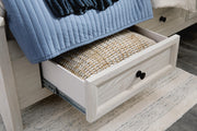 Darbonton Dove White California King Panel Storage Bed - PCB853B5
