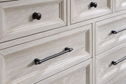 Darbonton Dove White Dresser and Mirror - PCB853B1