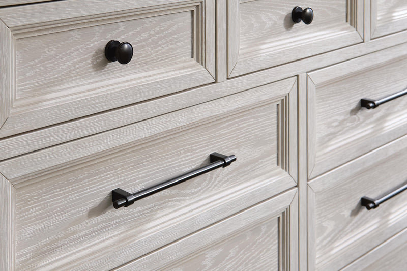 Darbonton Dove White Dresser and Mirror - PCB853B1