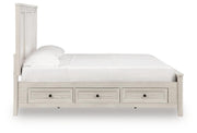 Darbonton Dove White Queen Panel Storage Bed - PCB853B2