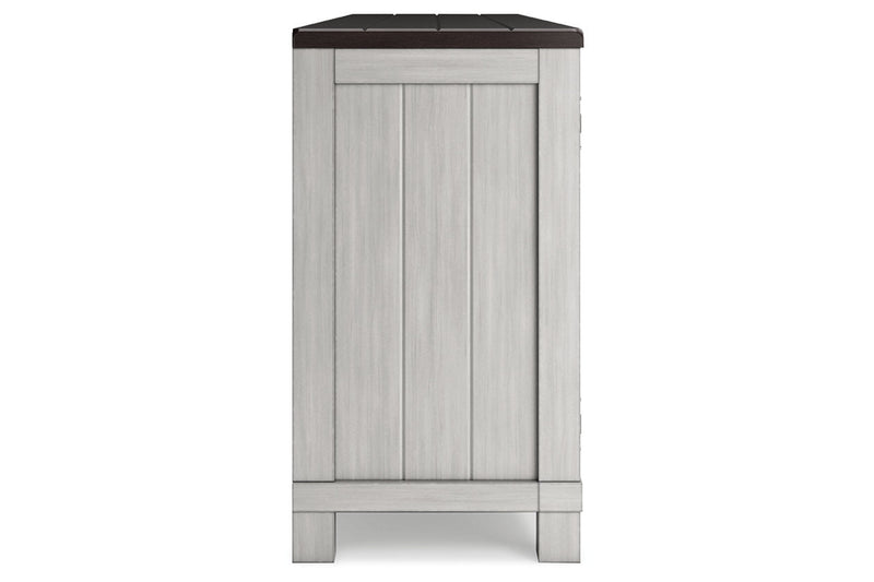 Darborn Gray/Brown 88" TV Stand with Electric Fireplace - Lara FurnitureTV Stand