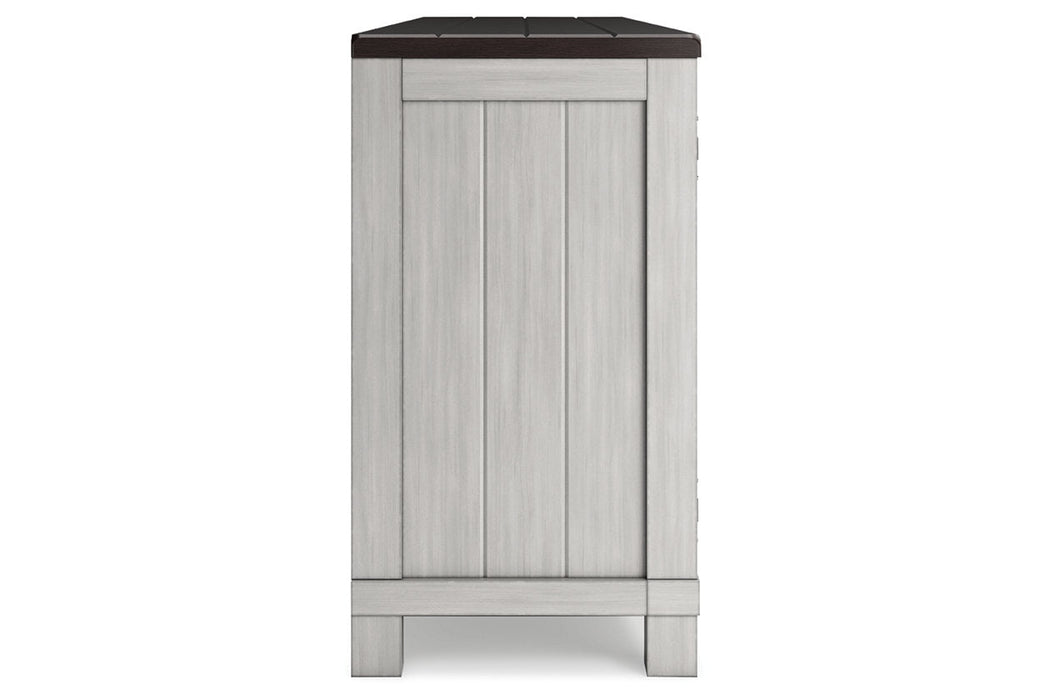 Darborn Gray/Brown 88" TV Stand with Electric Fireplace - Gate FurnitureTV Stand