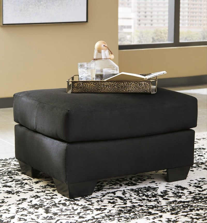 Darcy Black Living Room Set - Lara FurnitureLiving Room Set