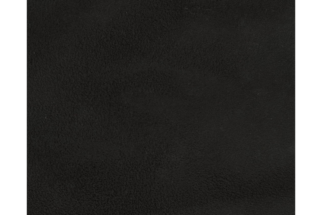 Darcy Black Ottoman - Gate FurnitureOttoman