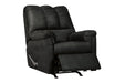 Darcy Black Recliner - Gate FurnitureRecliner