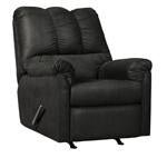Darcy Black Recliner - Gate FurnitureRecliner