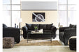 Darcy Black Sofa - Gate FurnitureSofa