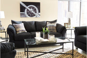Darcy Black Sofa - Lara FurnitureSofa