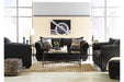 Darcy Black Sofa - Gate FurnitureSofa