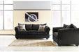 Darcy Black Sofa - Gate FurnitureSofa