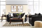 Darcy Black Sofa - Lara FurnitureSofa