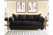 Darcy Black Sofa - Lara FurnitureSofa
