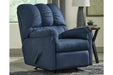 Darcy Blue Recliner - Gate FurnitureRecliner