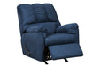 Darcy Blue Recliner - Gate FurnitureRecliner