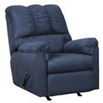 Darcy Blue Recliner - Gate FurnitureRecliner