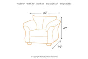 Darcy Cobblestone Chair - Lara FurnitureAccent Chair