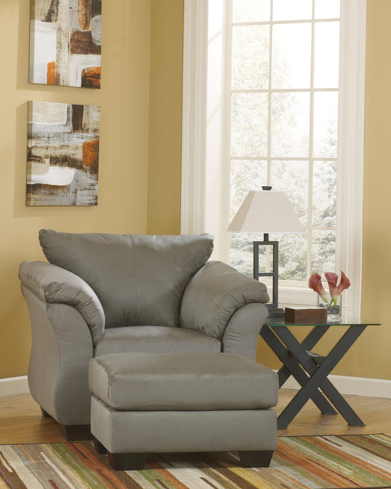 Darcy Cobblestone Living Room Set - Lara FurnitureLiving Room Set