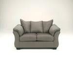 Darcy Cobblestone Loveseat - Lara FurnitureLoveseat