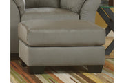 Darcy Cobblestone Ottoman - Lara FurnitureOttoman