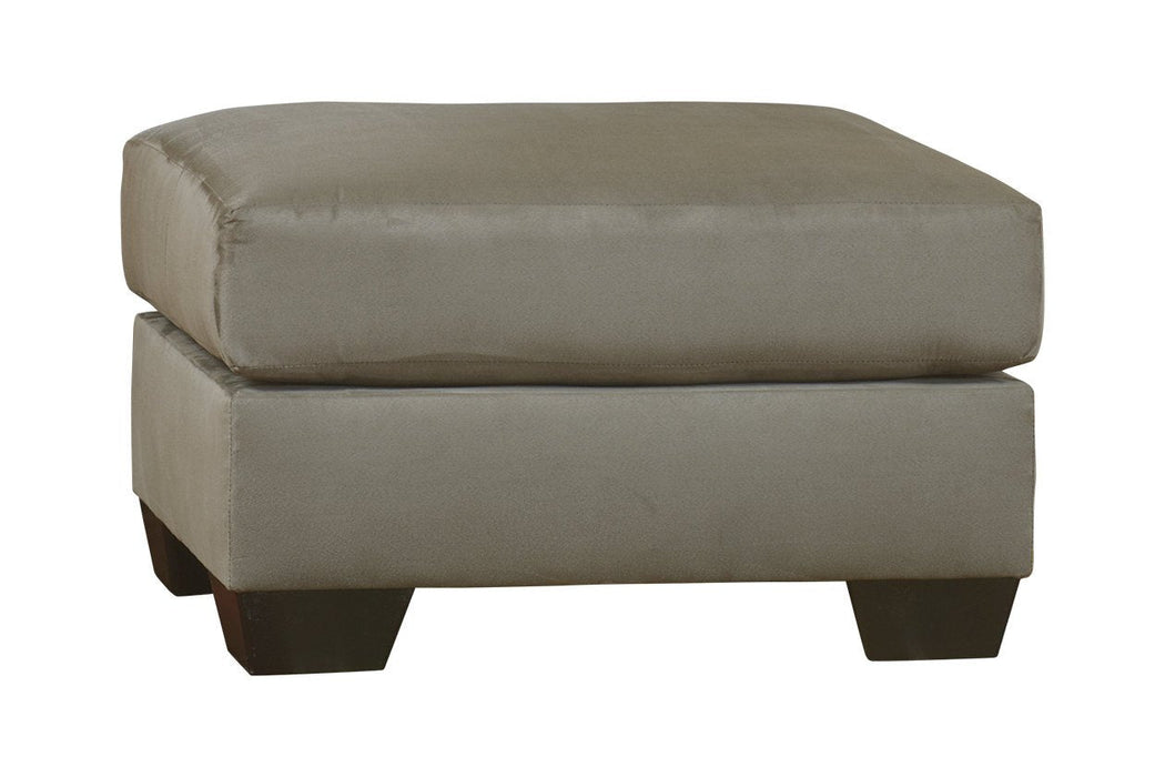 Darcy Cobblestone Ottoman - Gate FurnitureOttoman
