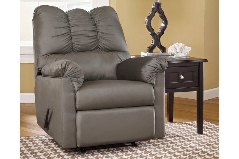 Darcy Cobblestone Recliner - Lara FurnitureRecliner