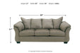 Darcy Cobblestone Sofa - Gate FurnitureSofa