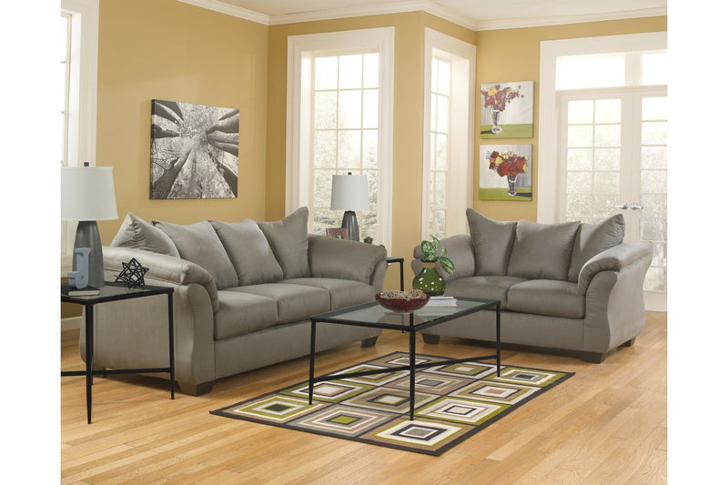 Darcy Cobblestone Sofa - Lara FurnitureSofa