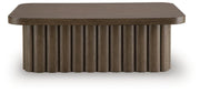 Darimore Burnished Brown Coffee Table - T984-1