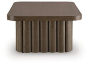 Darimore Burnished Brown Coffee Table - T984-1