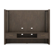 Darimore Burnished Brown TV Wall Console - W984W1