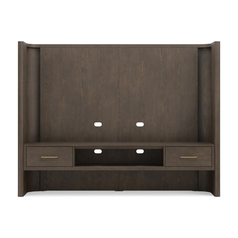 Darimore Burnished Brown TV Wall Console - W984W1