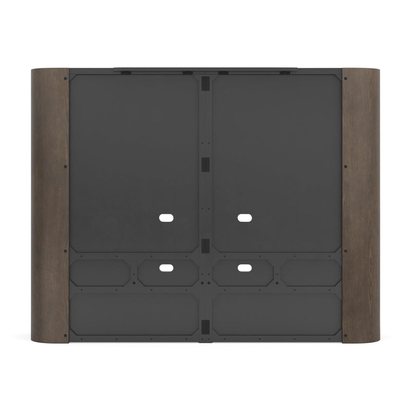 Darimore Burnished Brown TV Wall Console - W984W1