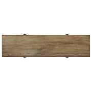 Darius Solid Wood Entryway Console Table Natural Mango - 930128